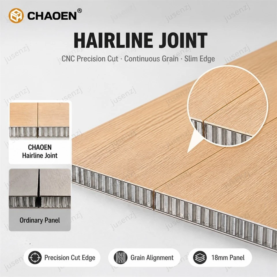 6mm Wood Aluminum Honeycomb Wall Panels China-JUSEN high quality 6mm Wood Aluminum Honeycomb Wall Panels China-JUSEN high quality